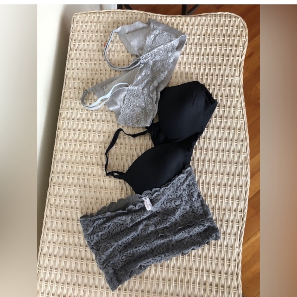 Nordstrom rack bralette plus 3 extra nwot freebie bras